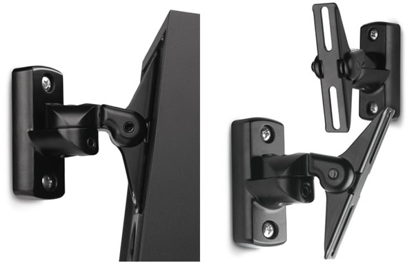 Bookshelf Speaker Mounts Black